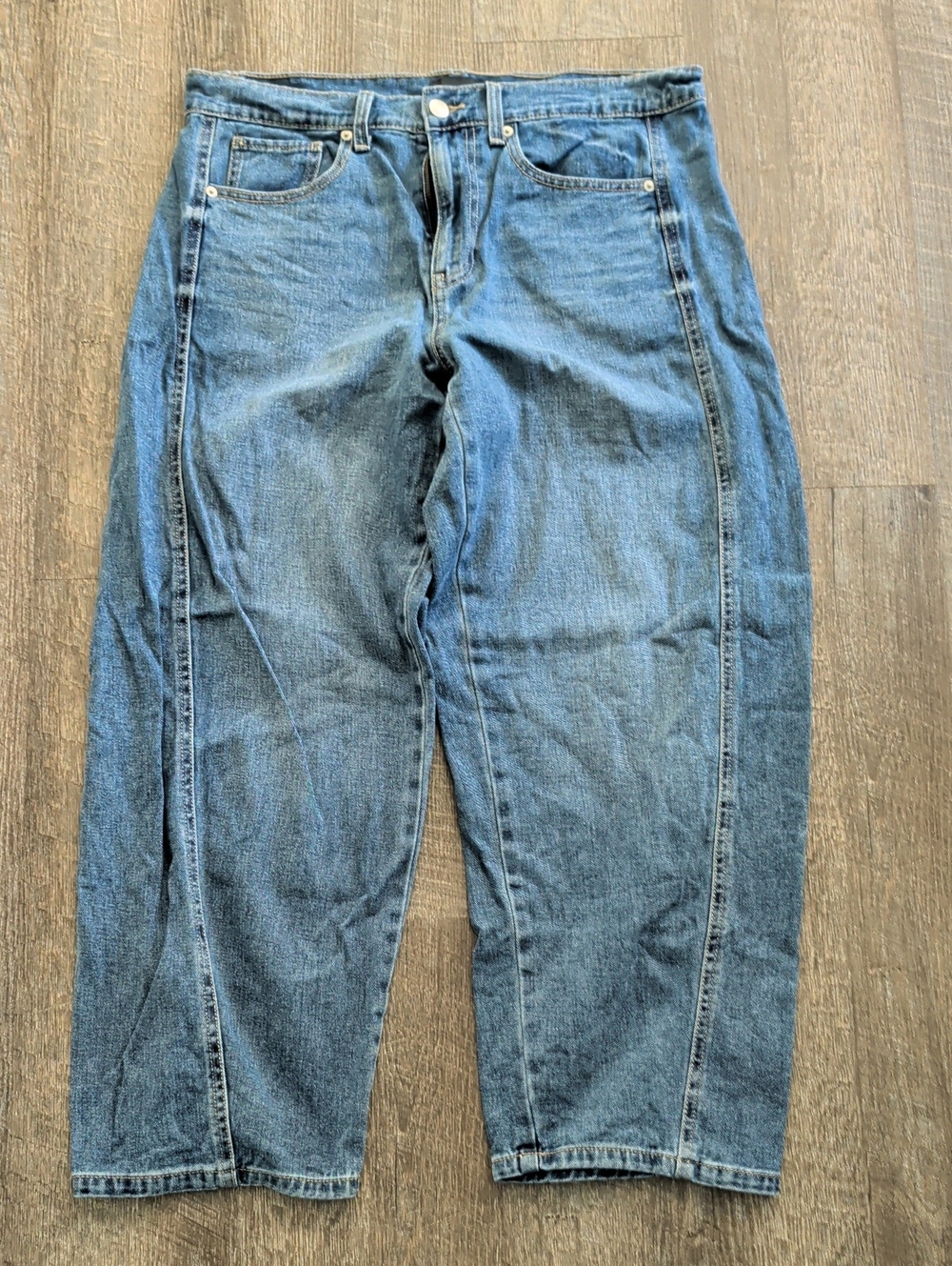 Women's Free Assembly Barrel Jeans